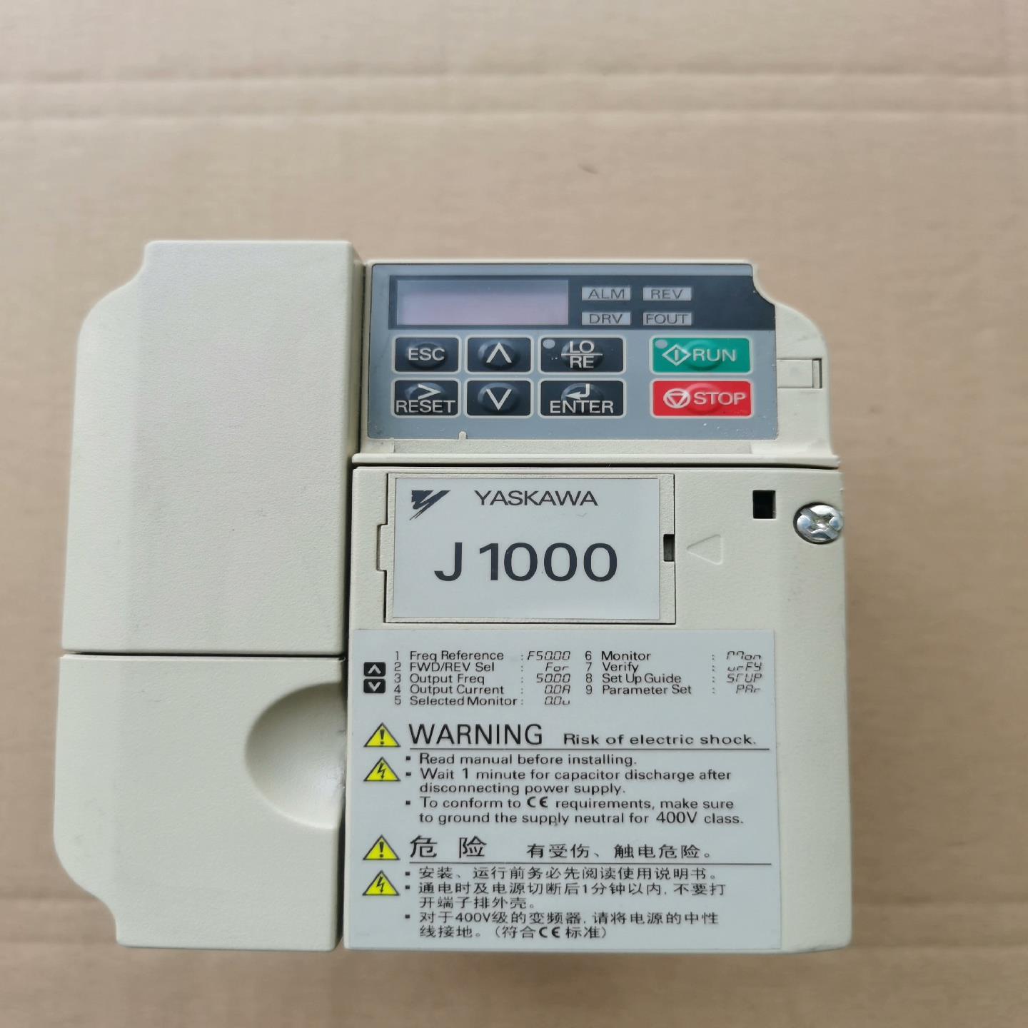 CIMR-JBBA0006BBA安川变频器~议价