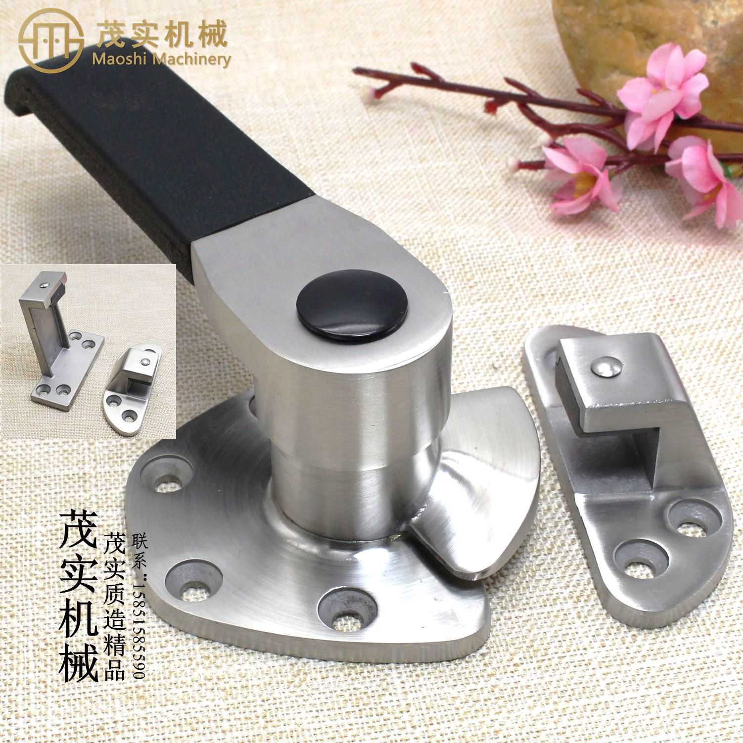 防烫蒸箱门把手 烘箱门把手 蒸柜拉手 蒸柜门锁 用厨具配件