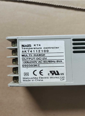 【顺庆】NAIS KT4温度控AKT4112100,拆机的成色很好如【议价】