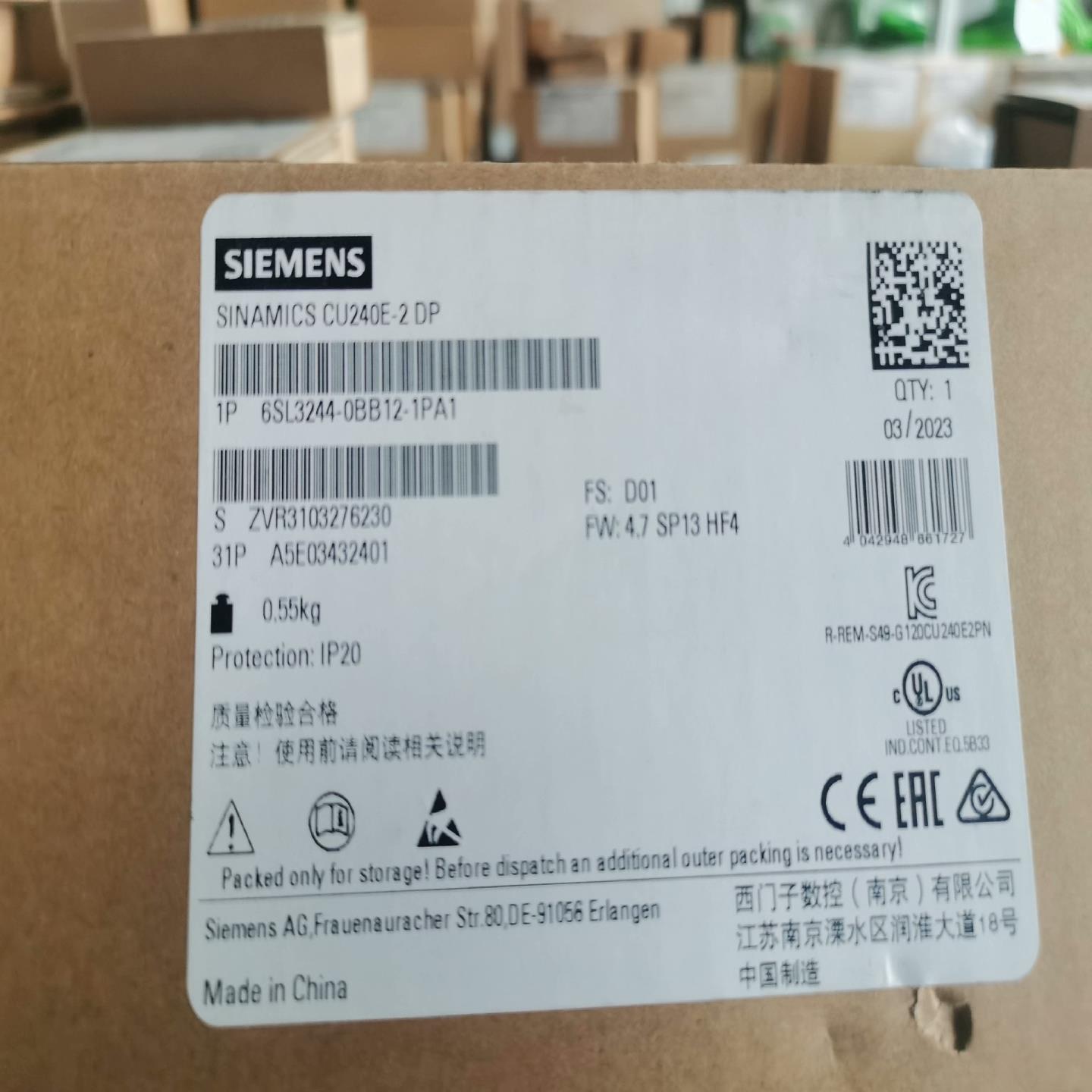 6SL3244-0BB12-1PA1  全新原装原标正品实物~议价