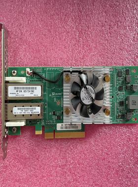 9.5成新 HP 16G双口 HBA卡光纤卡699765-0~议价