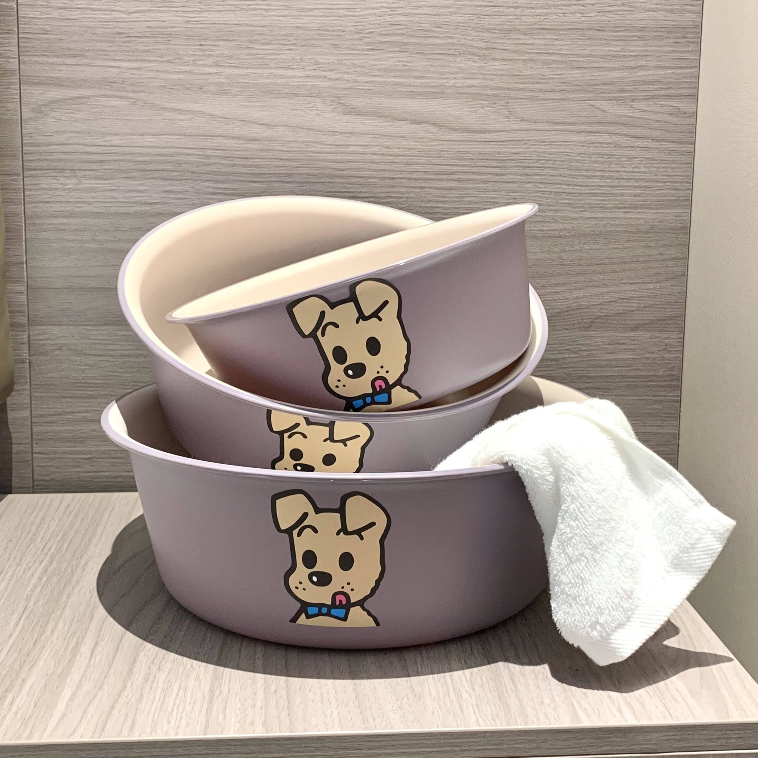 可爱磨砂塑料洗脸盆家用学生宿舍洗衣服盆子厨房洗菜盆加厚洗脚盆