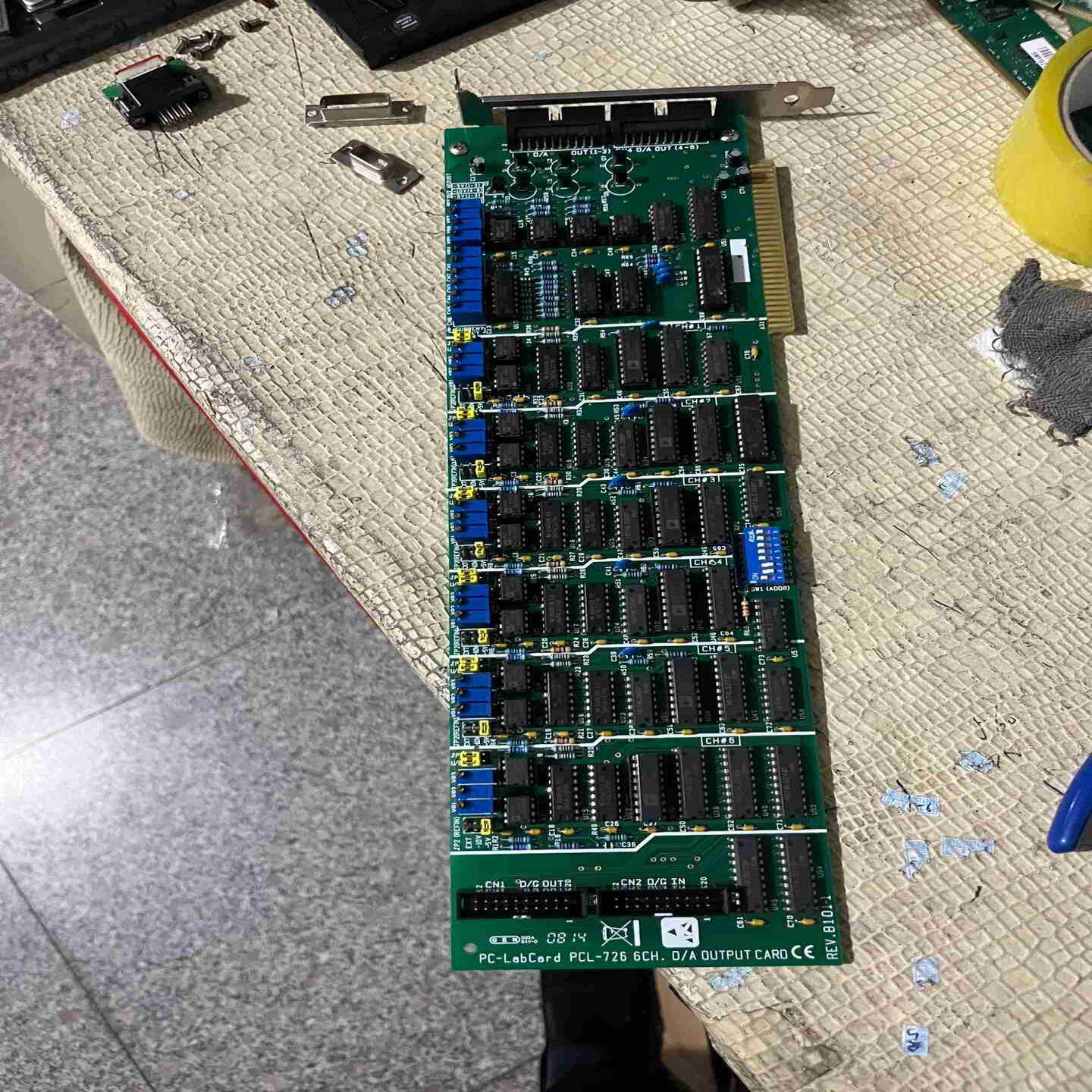 研华PCL-726 6CH REVB1 模拟量输卡 PC议价