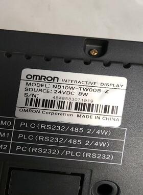 触摸屏 NB10W-TWOOB-Z，成色如图，已测试，(崽崽配件）