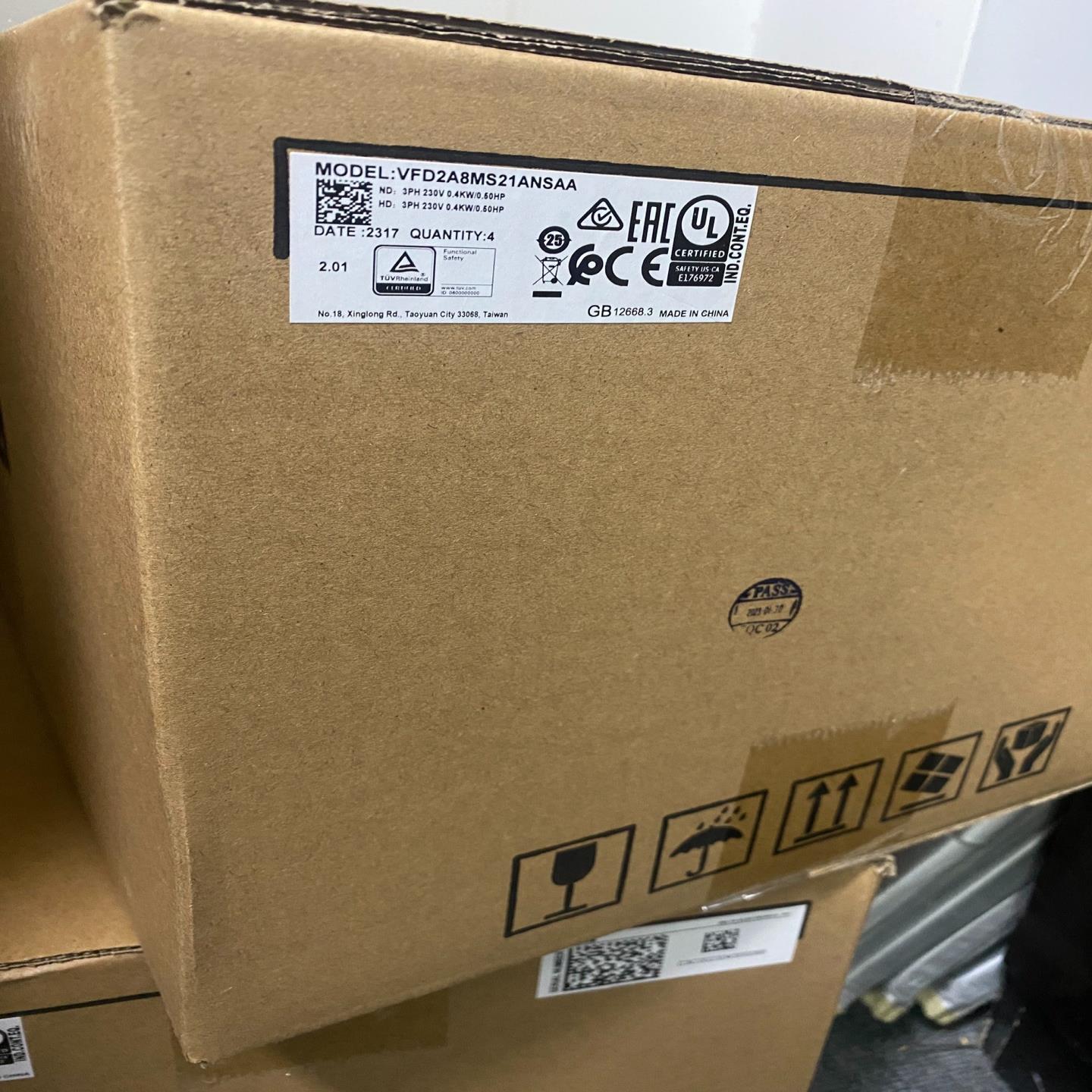 (议价咨询)全新原装台达变频器VFD2A8MS21ANSAA 0.4KW