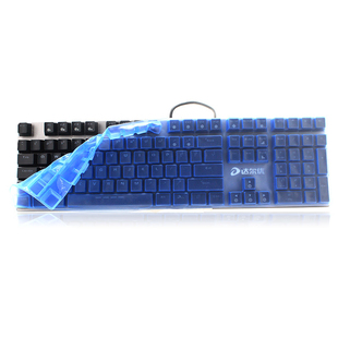 达尔优合金板3 2 1代108键87游戏104防尘ek815 EK820机械键盘保护