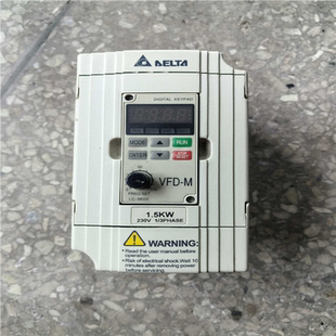 台达变频器1.5KW 已上电议价 VFD015M21A 原装