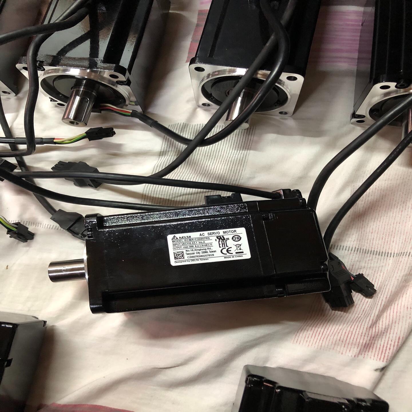 台达B2 750W电机 ECMA-C20807RS ECMA（卡套电子）