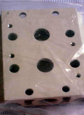 电磁阀底座300M-2F汇流板 阀座 适用于4V300系列现货