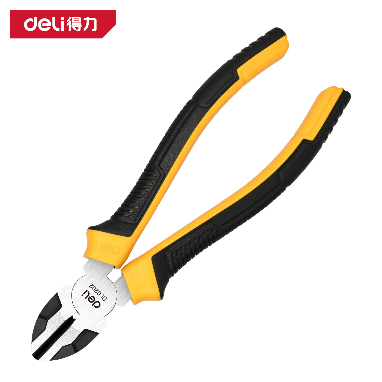 得力工具 6/7寸工业级斜嘴钳电工家用剪线斜口斜咀钳子 DL0201 02