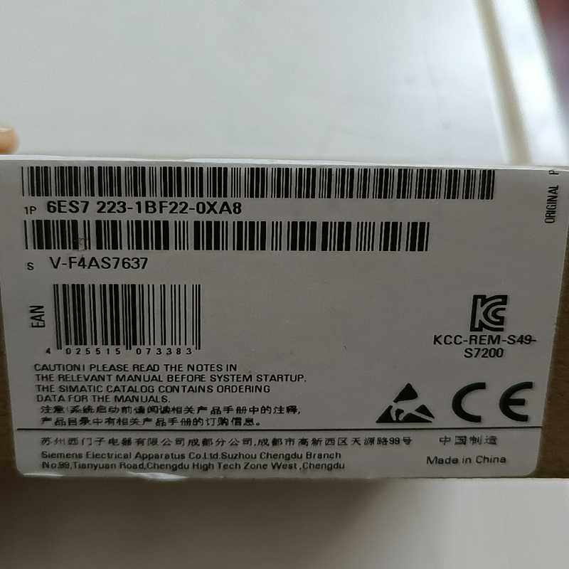 6ES72231BF220XA8一个300处理（崽载电子）