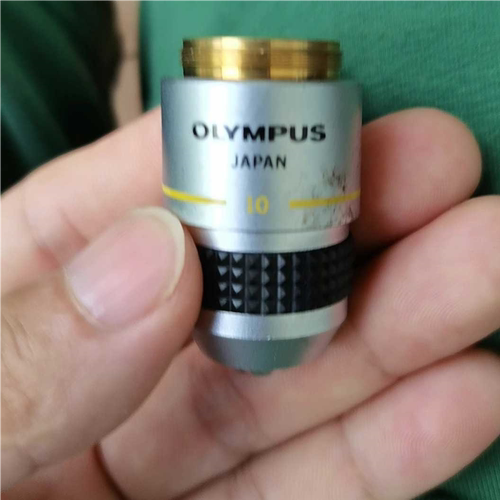 奥林巴斯olympus DPLAN 10X物镜，成色好，镜片（憨憨电子）