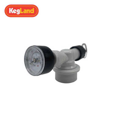 精酿Keg桶啤酒桶美桶二氧化碳压力表co2减压阀快接接头KegLand