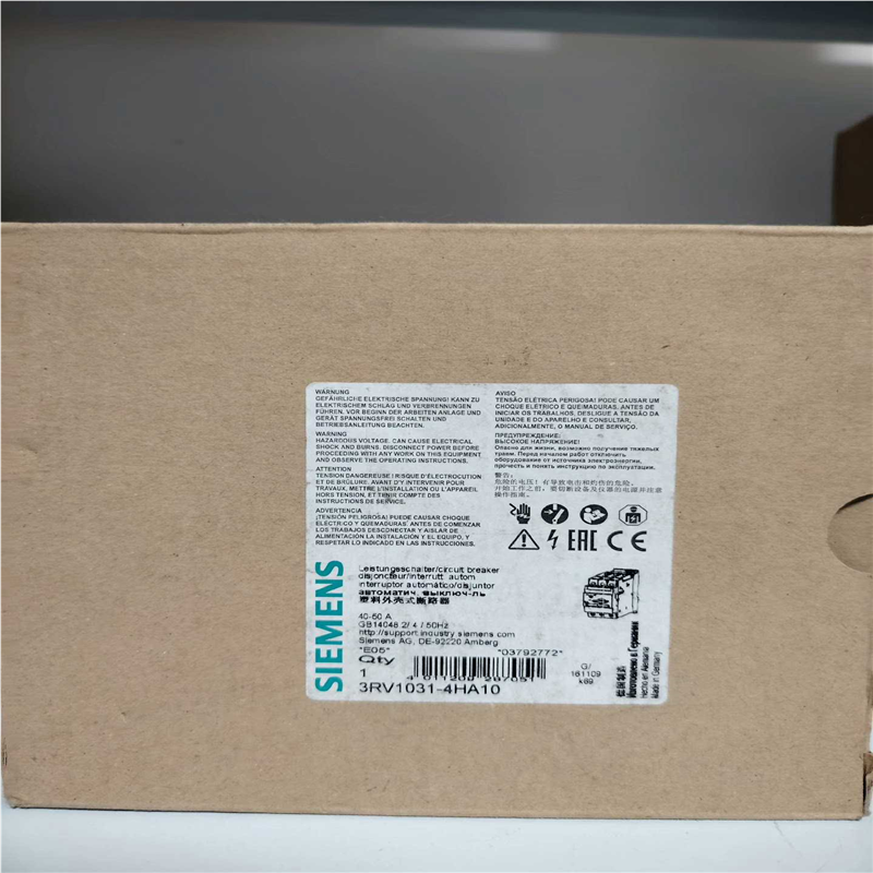 议价西门子断路器3RV1031-4HA10全新议价