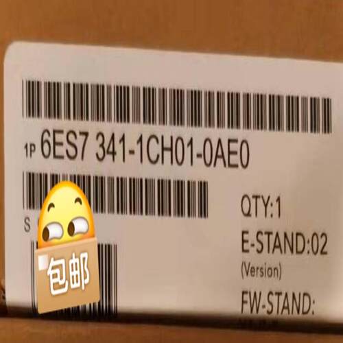 全新未开封6ES7341-1CH00-0AE0产品质保一年~议价