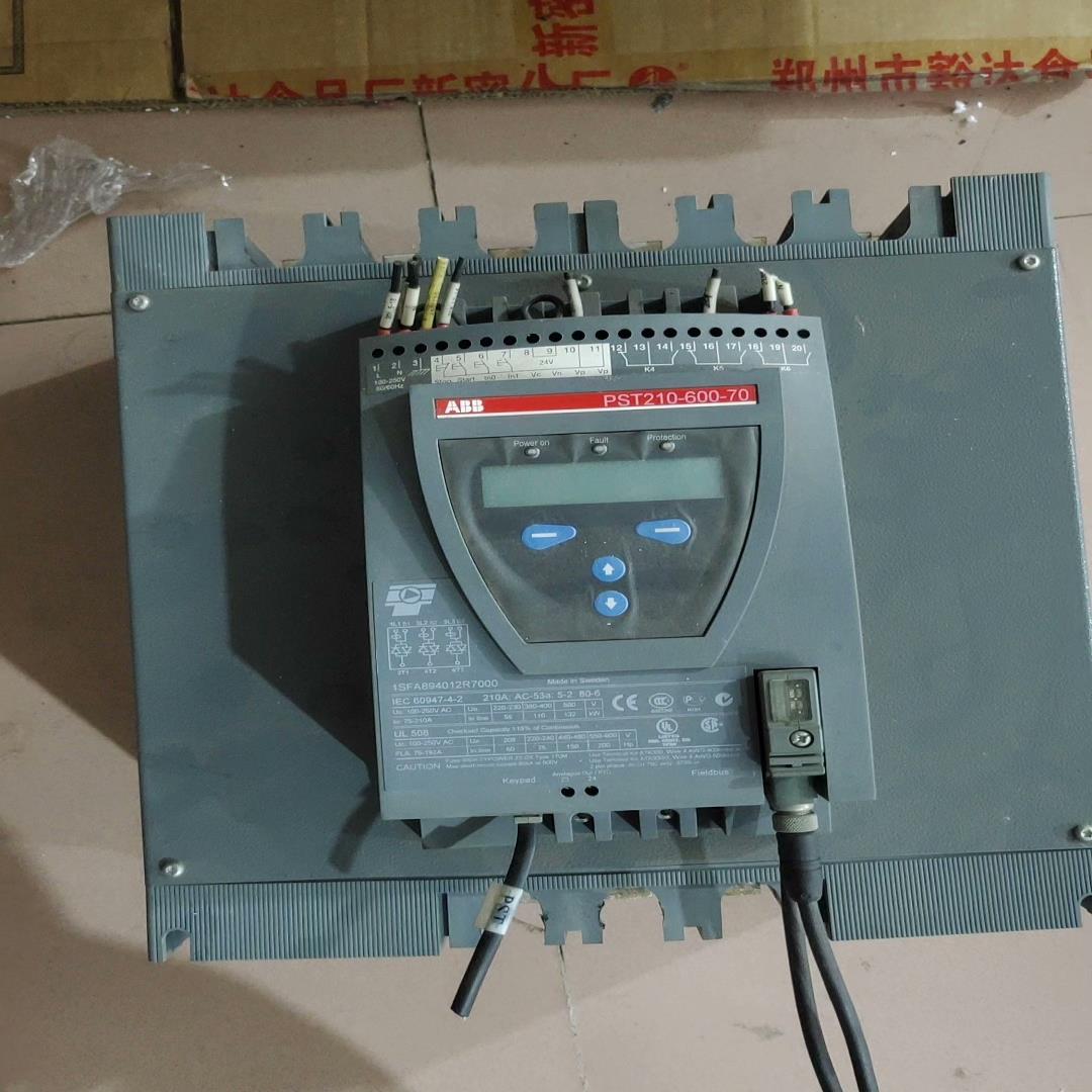 ABB软启动器PST210-600-70 110KW拆机的【议价】