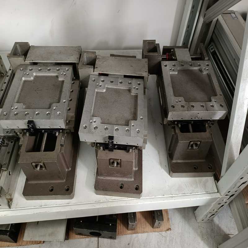 议价二手十字铝滑台，有效行程6其它元器件