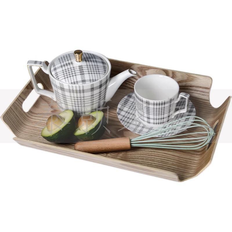 北欧简约样板间全屋设计展厅厨房橱柜台面锅厨具仿真软装饰品摆件