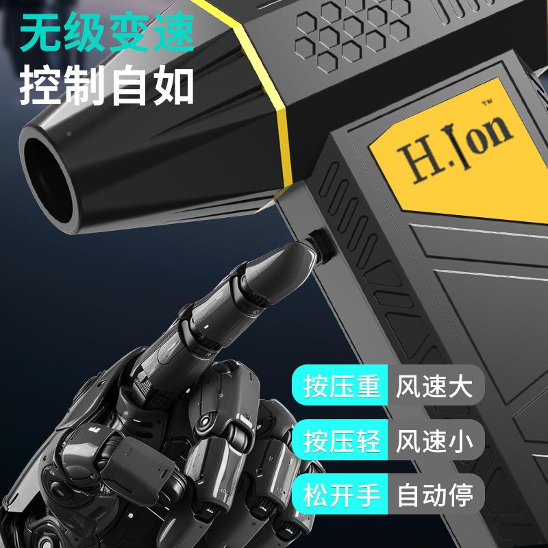 m大i暴ni力涡轮风扇便捷式随身率小型吹VZO风机功迷你吹尘器户外