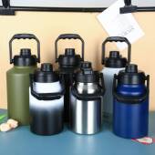 户外3冰04不锈钢大量太空壶6oz露4营保容IPM温桶128oz便携保温壶