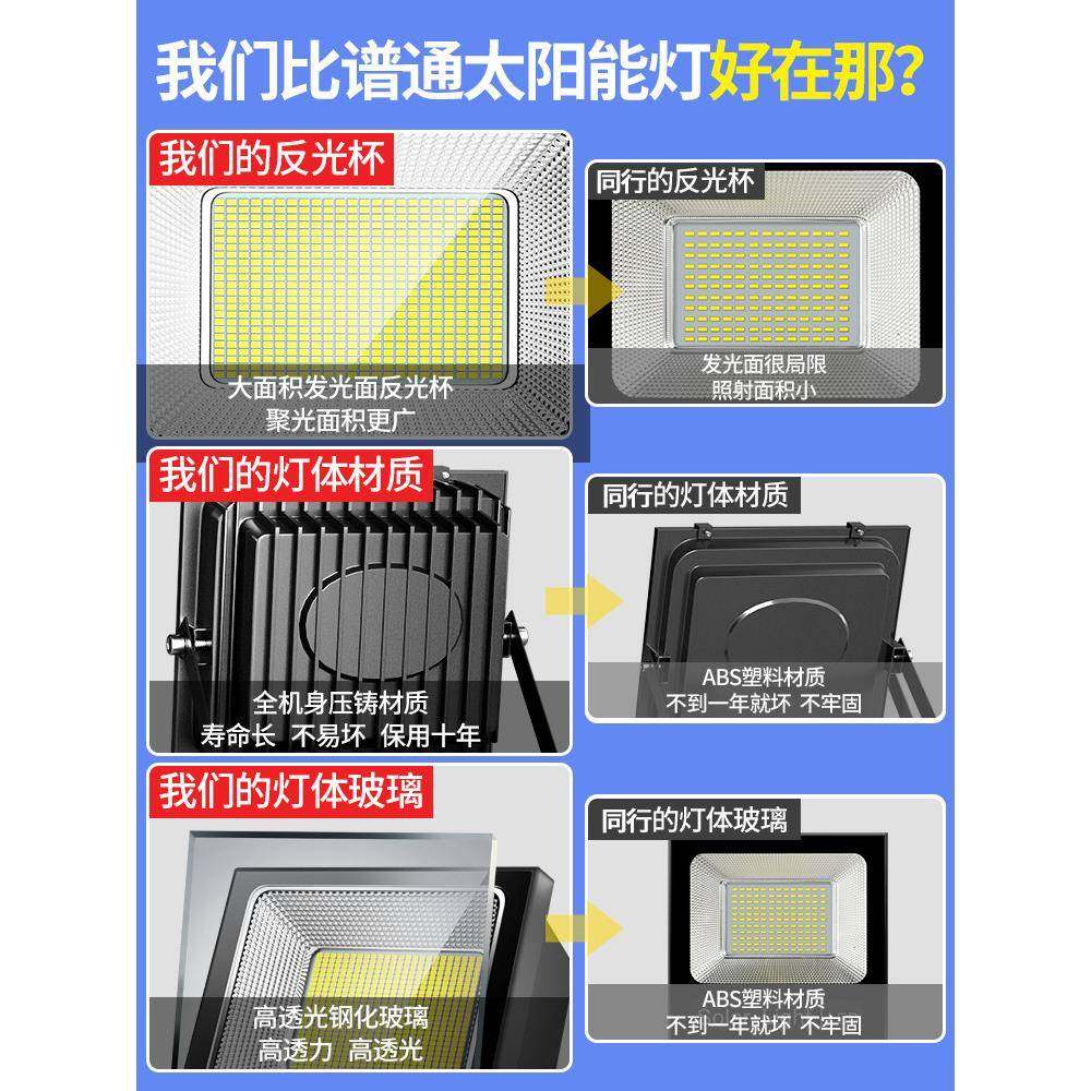 庭院灯家用室内明太农阳能灯一拖二感防水村超应亮无品牌/大功率
