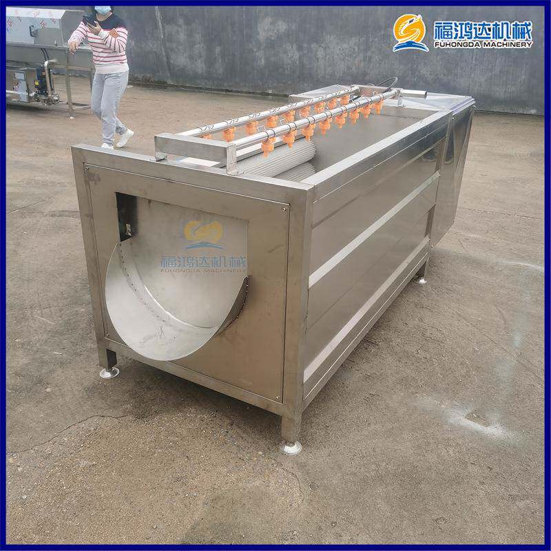 清洗FHD20211H果蔬类设备厂家FD1500毛刷毛皮清洗去机莲藕辊清洗