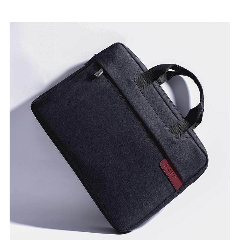 杰利55466公KHN包公员文件袋帆布包a手提袋资料袋务商务拉链多层