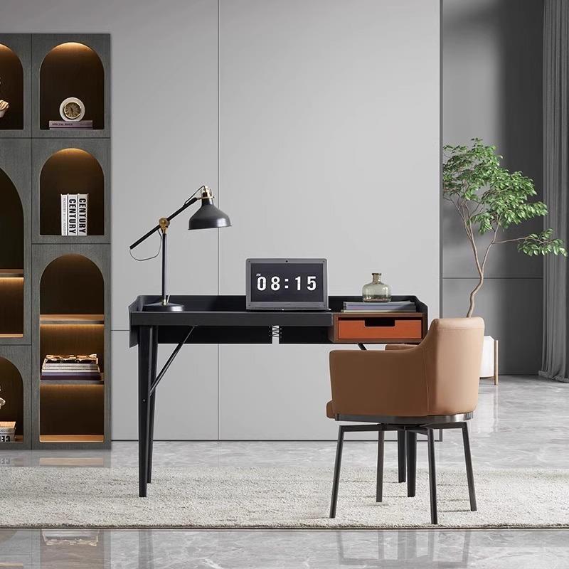 意奢式转餐椅家用简约书桌椅轻设计师餐厅靠背椅售楼处旋YMY椅洽