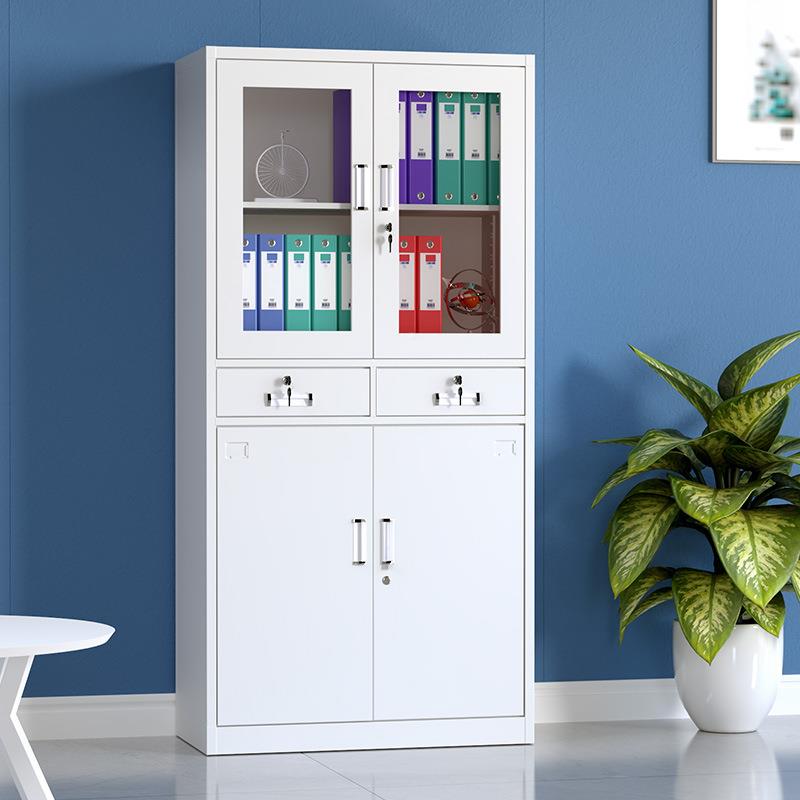 中CCM二文斗铁皮柜件柜a4储办公室资料档案物柜抽屉务凭证柜书财