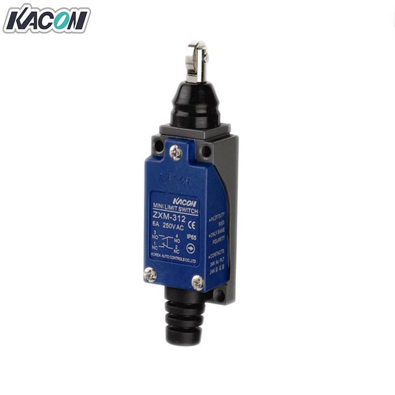 现货 Kacon/凯昆ZXM-312限位柱塞滚轮防水 防油 行程开关 微动