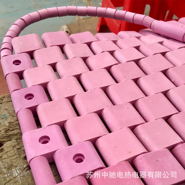 厂家自产可按需求制作LCD热处理高温陶瓷履带式加热器