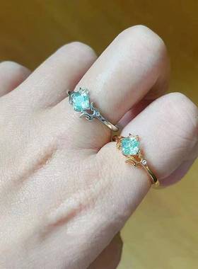 原神同人周边印象魈戒指二次元游戏动漫cos食指环学生日礼物饰品