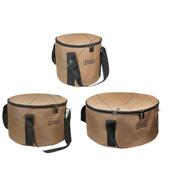 户外野营便携炊具收纳包登山野餐露营便捷锅具收纳桶包