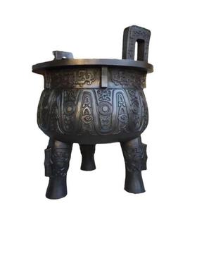 纯铜铸造四方鼎司母戊鼎四方鼎青铜龙鼎宝鼎纯铜户外摆件