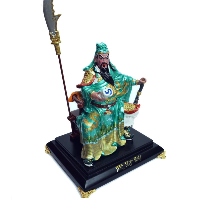 办公室摆件开业工艺礼品武财神关羽关公开张送礼关二爷工艺品