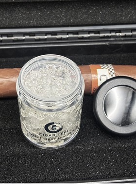 CIGAR LEBI雪茄保湿液水晶体透明保湿罐古巴雪茄加湿液养茄盒