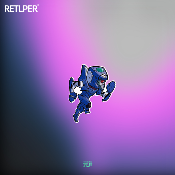 反光车贴新世纪福音战士TLPEVA