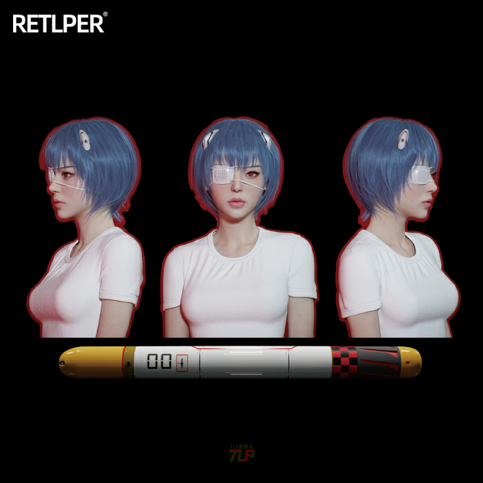 tlp反光车贴eva新世纪驾驶舱