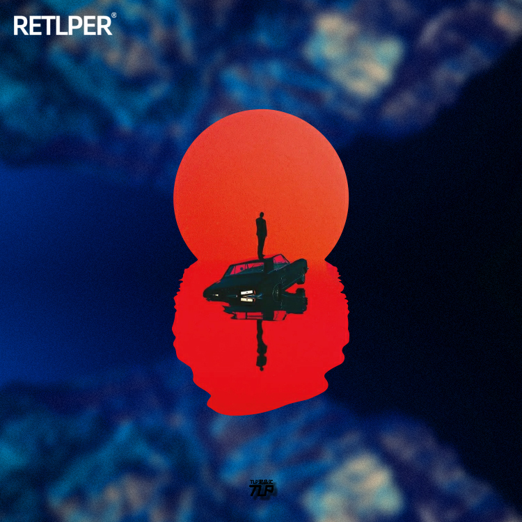 tlp落日漆面玻璃贴纸反光车贴