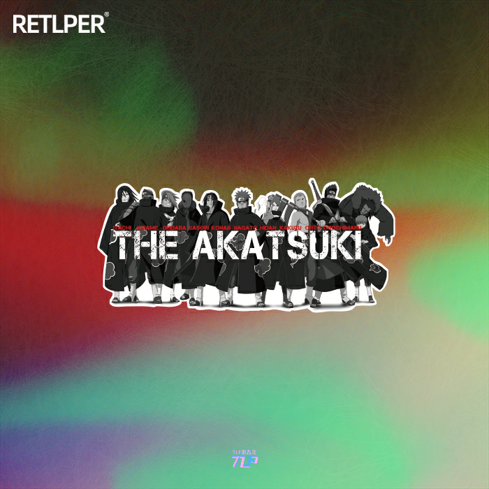 tlp反光车贴火影忍者行李箱