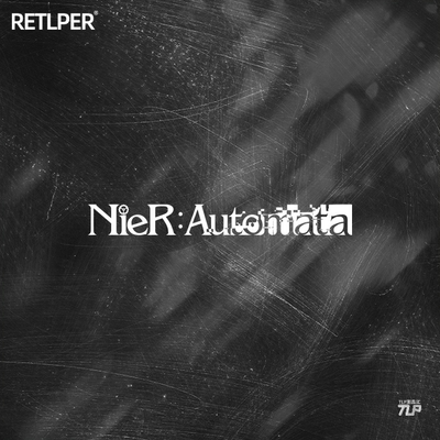 机械小姐姐游戏反光车贴