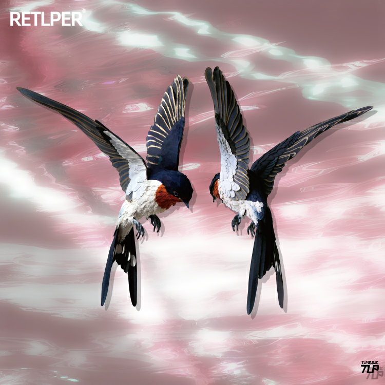 tlp反光车贴心情切片贴纸