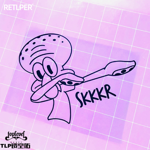 镂空车贴手势swagTLPDab海绵