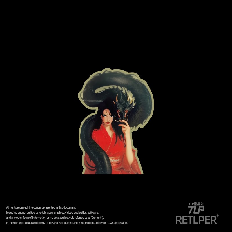 RETLPER原创火眼金睛祥云反光贴