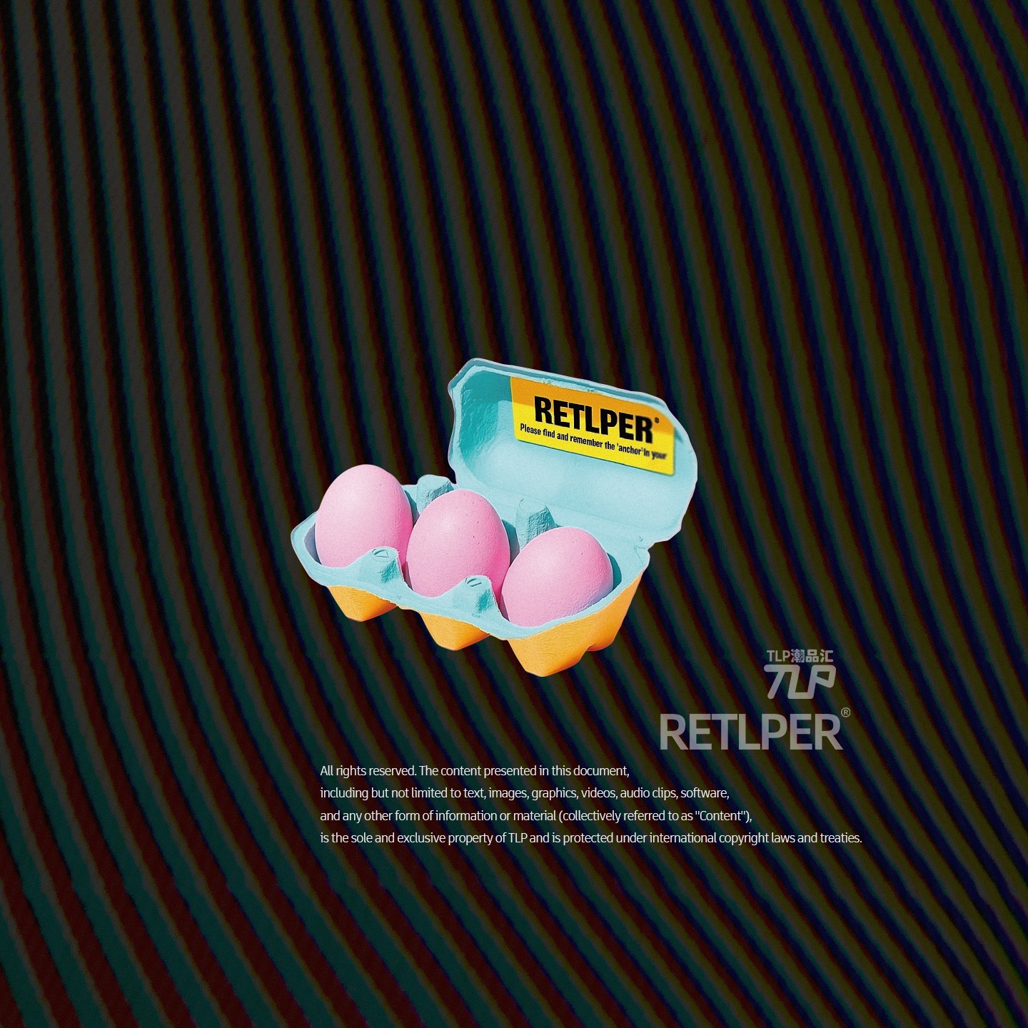 保护粉蛋轻拿轻放马卡龙色贴纸