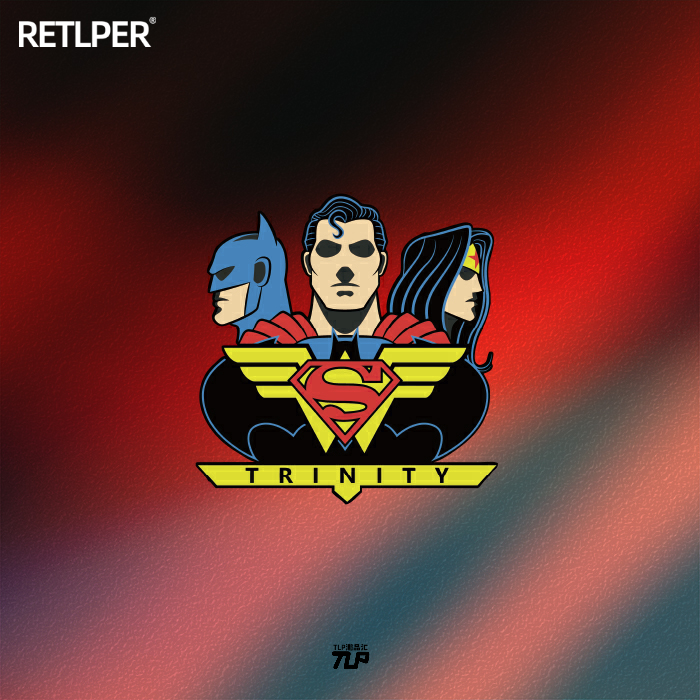 TLP反光车贴DC漫画超级英雄超人