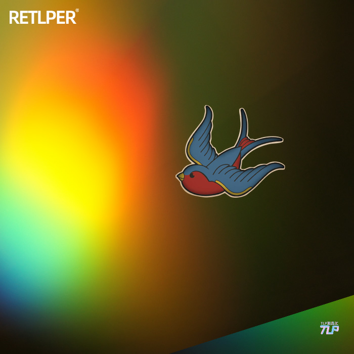 tlp反光车贴燕子汽车纹身动物