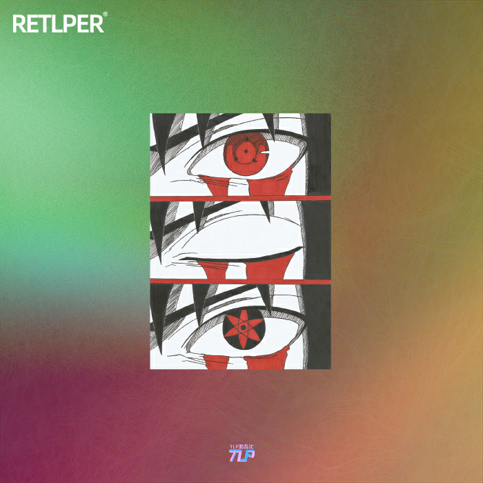 tlp佐助永恒万花筒反光车贴