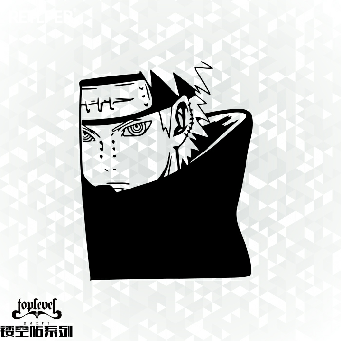 火影忍者佩恩长门天道车贴