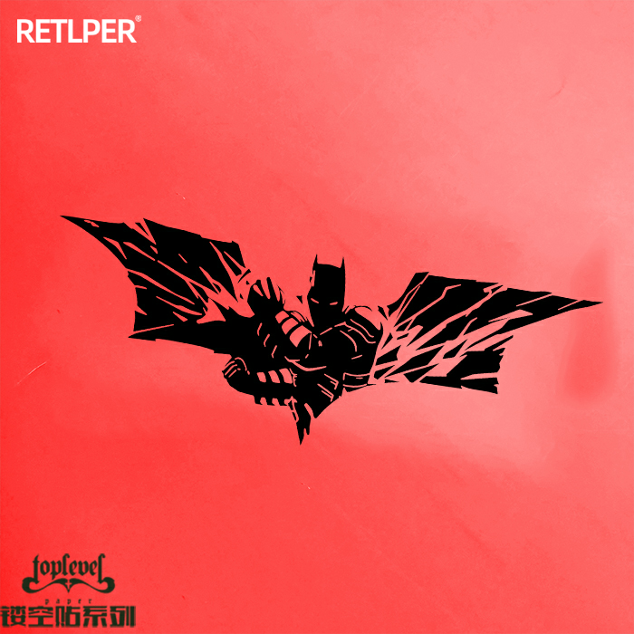 TLP镂空车贴DC超级英雄蝙蝠侠B